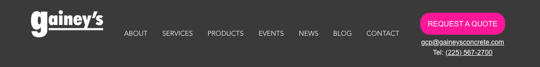 Gainey's Concrete Products